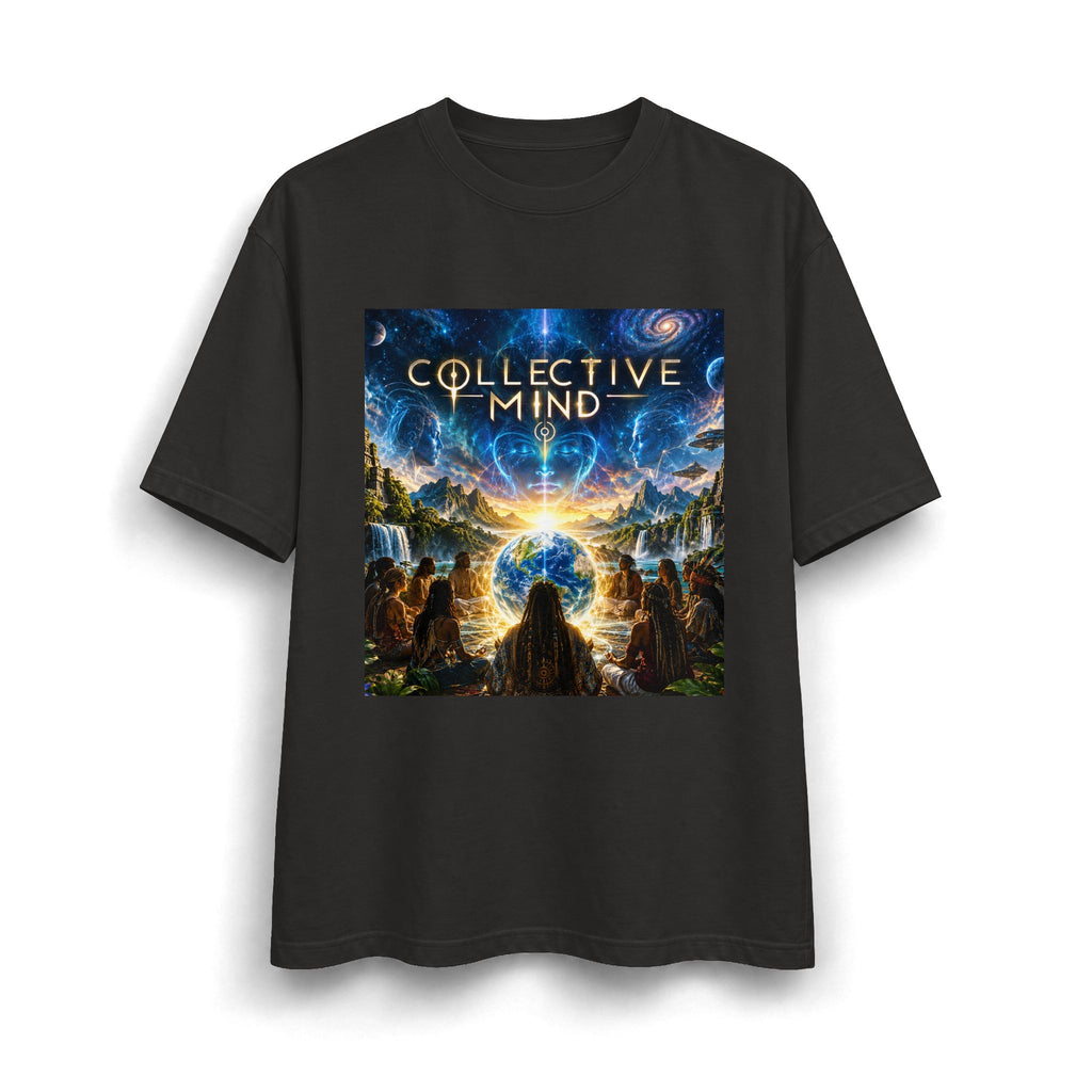 Collective Mind Cosmic Spiritual Graphic T-Shirt