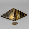 Banded Agate Crystal Pyramid Polished Natural Stone