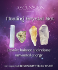 Healing & Clearing Crystal Grid Set - For Beginners or Experts - Crystal, Energy Healing